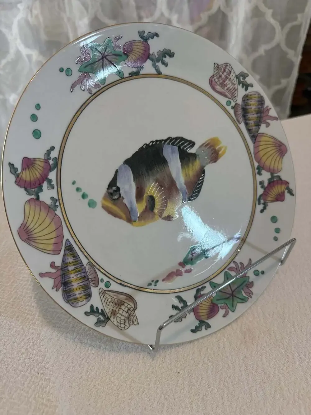 Toyo Trading Co. Inspirations by Jena Porcelain Plate